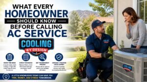 What Every Homeowner Should Know Before Calling AC Service in Canoga Park